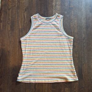 Striped Sleeveless Top